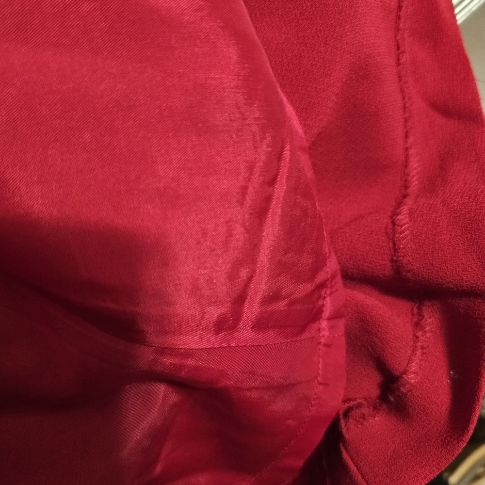 Talbots Red Wrap Dress - Picture 10 of 10